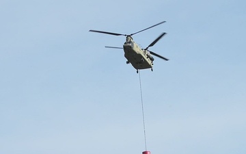 12CAB Support USAG Bavaria Aerial Fire Fighting Training