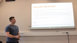 U.S. Army medic trains Estonian troops on conducting blood transfusions