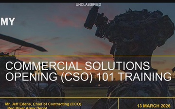 ACC-DTA CSO 101 Training Video