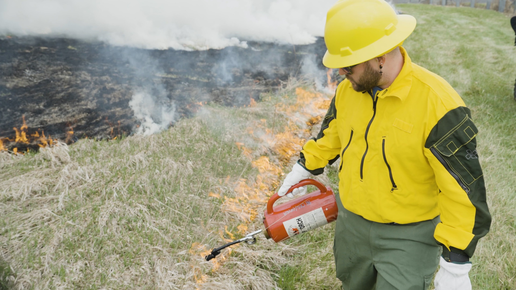 Wright-Patterson Air Force Base Fire Emergency Services and Civil Engineering along with Air Force personnel from Joint Base McGuire-Dix-Lakehurst Wildland Fire Branch Support Module perform a prescribed burn of on Huffman Prairie and Wright-Patterson AFB, March 21 2026. The crew conducted the burns on 3 different section to provide the fire dependent echo system with the needed flames in order to discourage woodland vegetation and preserve the native prairie habitat.

Music licensed through Music Vine

Item Title: Simple Days
Item ID: 787360
Author Username: Simon Folwar
Licensee: DoD 88 ABW PA
Item License Code: S787360-15773

Item Title: Simple Days
Item ID: 787541
Author Username: Simon Folwar
Licensee: DoD 88 ABW PA
Item License Code: S787541-15773