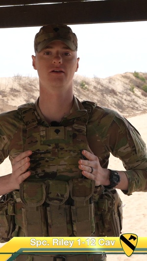 Social Media Reel Spc. Riley discusses Schützenschnur qualification in Lithuania