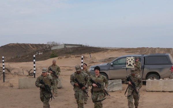 1-12 CAV competes in Schützenschnur qualification in Lithuania