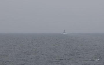 USS John Finn and USS Spruance Sail during Operation Epic Fury