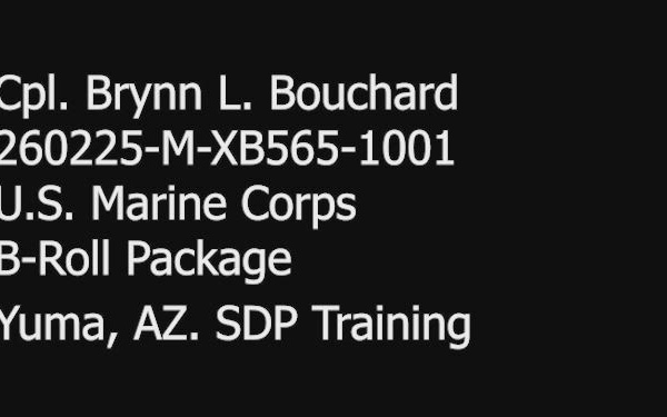 Evergreen Silent Drill Platoon B-Roll