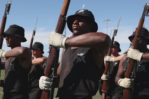 Evergreen Silent Drill Platoon B-Roll