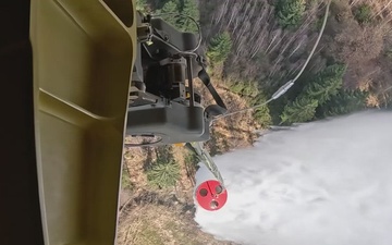 12CAB Conducts USAG Bavaria Aerial Fire Fighting Training