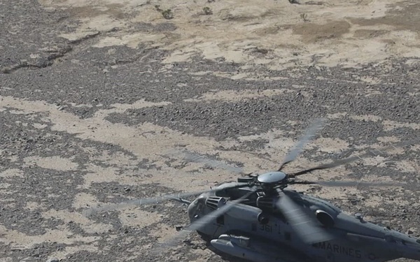 BRoll: HMH-361 routine training flight