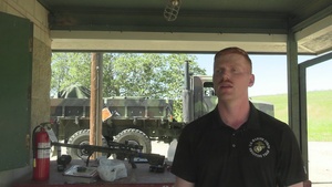 U.S. Marines speak about 1st MARDIV squad competition