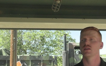 U.S. Marines speak about 1st MARDIV squad competition