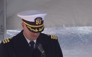 USS Massachusetts Commissioning