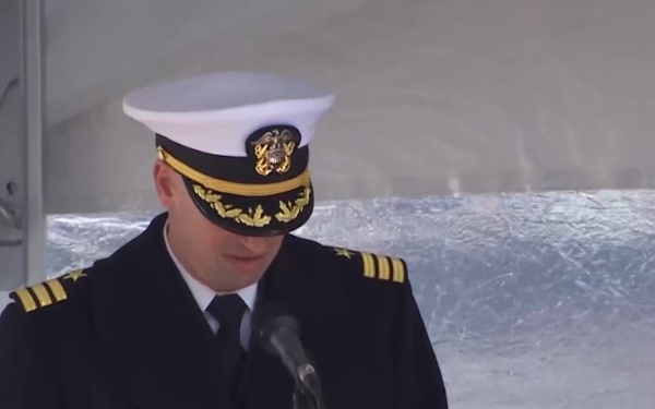 USS Massachusetts Commissioning