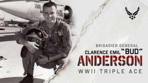Brigadier General Bud Anderson - Triple Ace