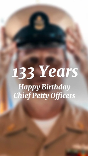 133rd Chief Petty Officers Birthday