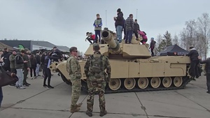 Crowds enjoy military displays at Runway Run ‘26