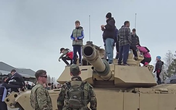 Crowds enjoy military displays at Runway Run ‘26