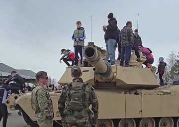 Crowds enjoy military displays at Runway Run ‘26