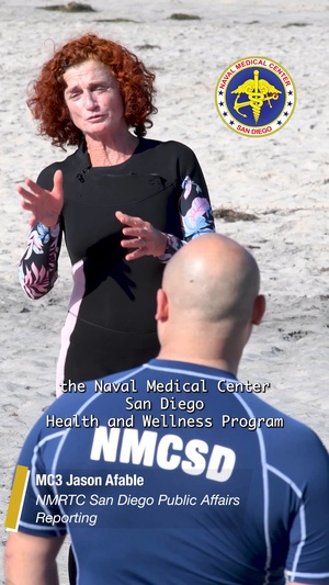 NMCSD Health and Wellness holds surf class