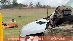 Contingency Response Flight exercise at Sentry South