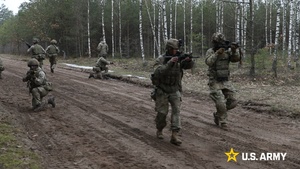 3rd Battalion, 8th Cavalry Regiment and British troops conduct recon training