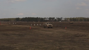 Enhancing fighting capabilities U.S. Army M1A2 Abrams conducts live-fire training with NATO allies, B-ROLL