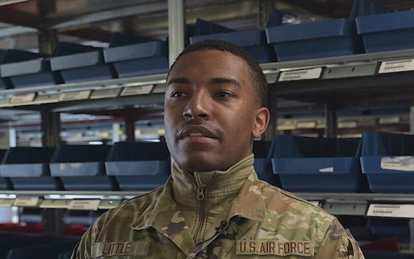 86th LRS Airman Highlights Aircraft Part Store Operations