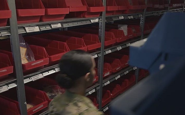 86th LRS Airman Highlights Aircraft Part Store Operations