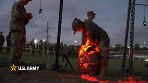 Fort Hood Soldiers complete the Expert Soldier Badge test