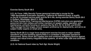 146 AES qualifies on M-18 and M-4 at Sentry South 26-2