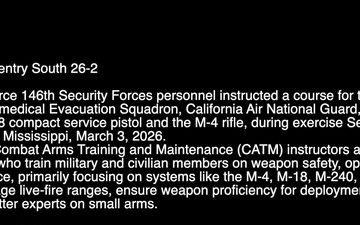 146 AES qualifies on M-18 and M-4 at Sentry South 26-2