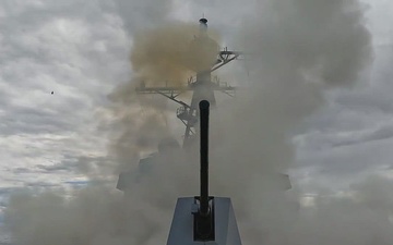 USS Thomas Hudner supports Operation Epic Fury