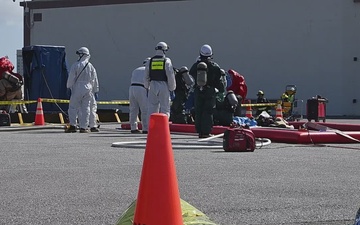 MCIPAC Hazmat Drill in Naha