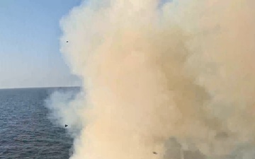 USS Spruance (DDG 111) Fires a Tomahawk Land Attack Missile