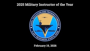 2025 NETC Military Instructor of the Year