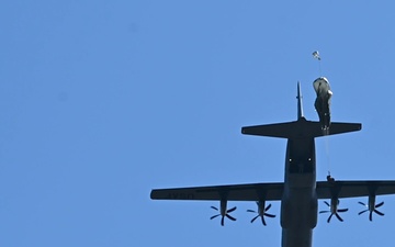 B-roll of U.S. Army Soldiers assigned to the 310th Psychological Operations Company conducting airborne training from a C-130J Super Hercules during exercise Sentry South 26-2