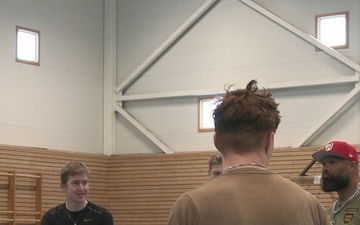 CORE26 | Washington Commanders, U.S. Marines, and Norwegian Troops Team Up for Workout in the Arctic