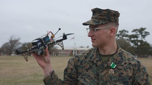 Sgt. Henry Volpe Receives a Navy and Marine Corps Commendation Medal
