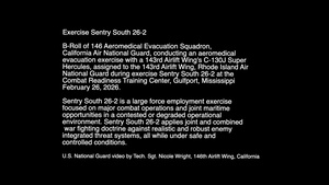 146 AES in C-130H medevac