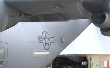 146 AES in C-130H medevac