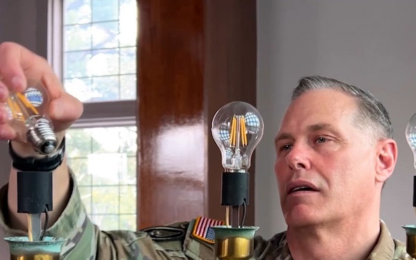 First Shine in Decades: USAG Japan Chaplain Team Restores Chapel Chandelier