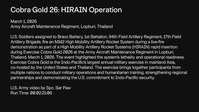 Cobra Gold 26: HIRAIN Operation