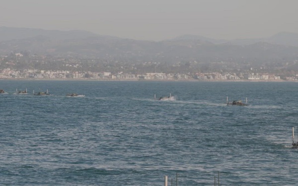 B-Roll: 11th MEU Marines, Sailors Conduct Well-Deck Operations Aboard USS Comstock