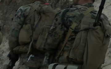 U.S. Marines with 12th LCT Execute a Dry-Fire Company Attack During CALFEX