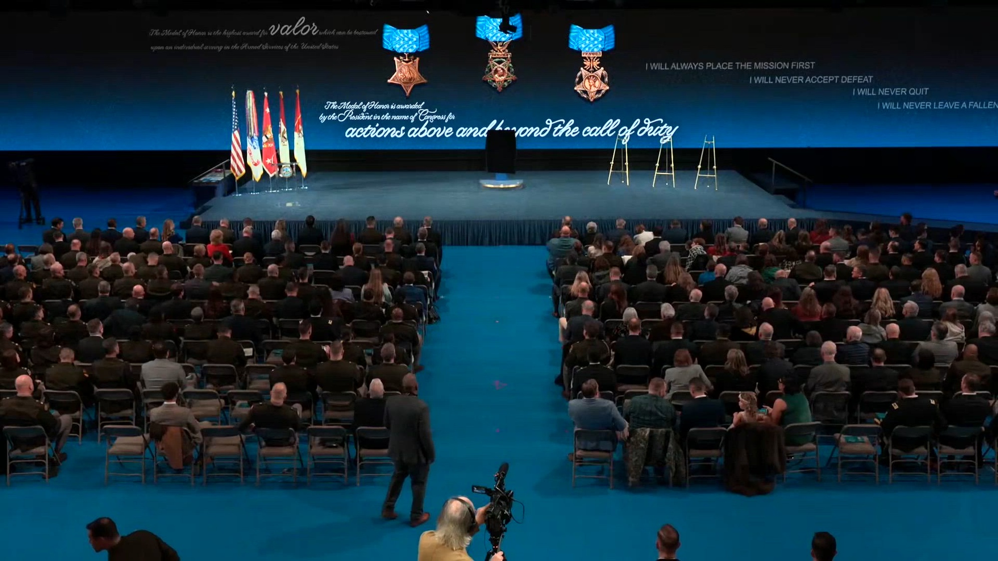 The Medal of Honor Hall of Heroes Induction Ceremony