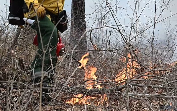 LRAFB conducts on-base prescribed burn