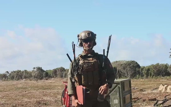 U.S. Marines with MWSS-271 refuel AH-1Z vipers with HMLA-269