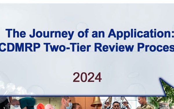 Journey of an Application: CDMRP Two-Tier Review Process