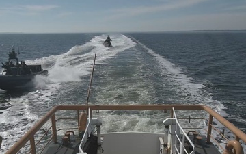 Coast Guard MSRT-E boat raids and live fire at Atlantic waterways