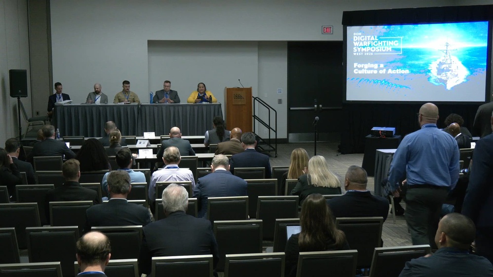 DVIDS - Video - DON Digital Warfighting Symposium - 02.10.26_Room 1A ...