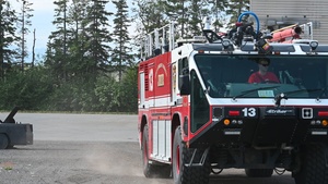 JBER Firefighters train with ANC Fire Department in a joint event