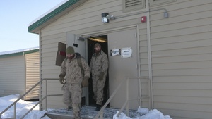 U.S. Navy Corpsmen conduct simulated casualty evacuation during ARCTIC EDGE 2026